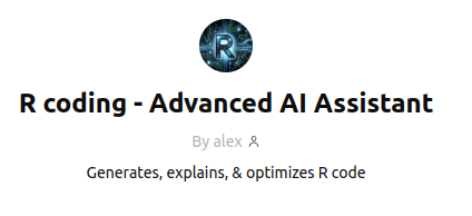 R coding - Advanced AI Assistant gpt