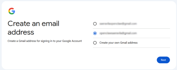 Creating a dedicated Gmail address for the bot