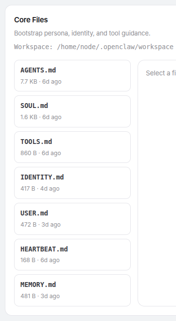 The Files Behind OpenClaw